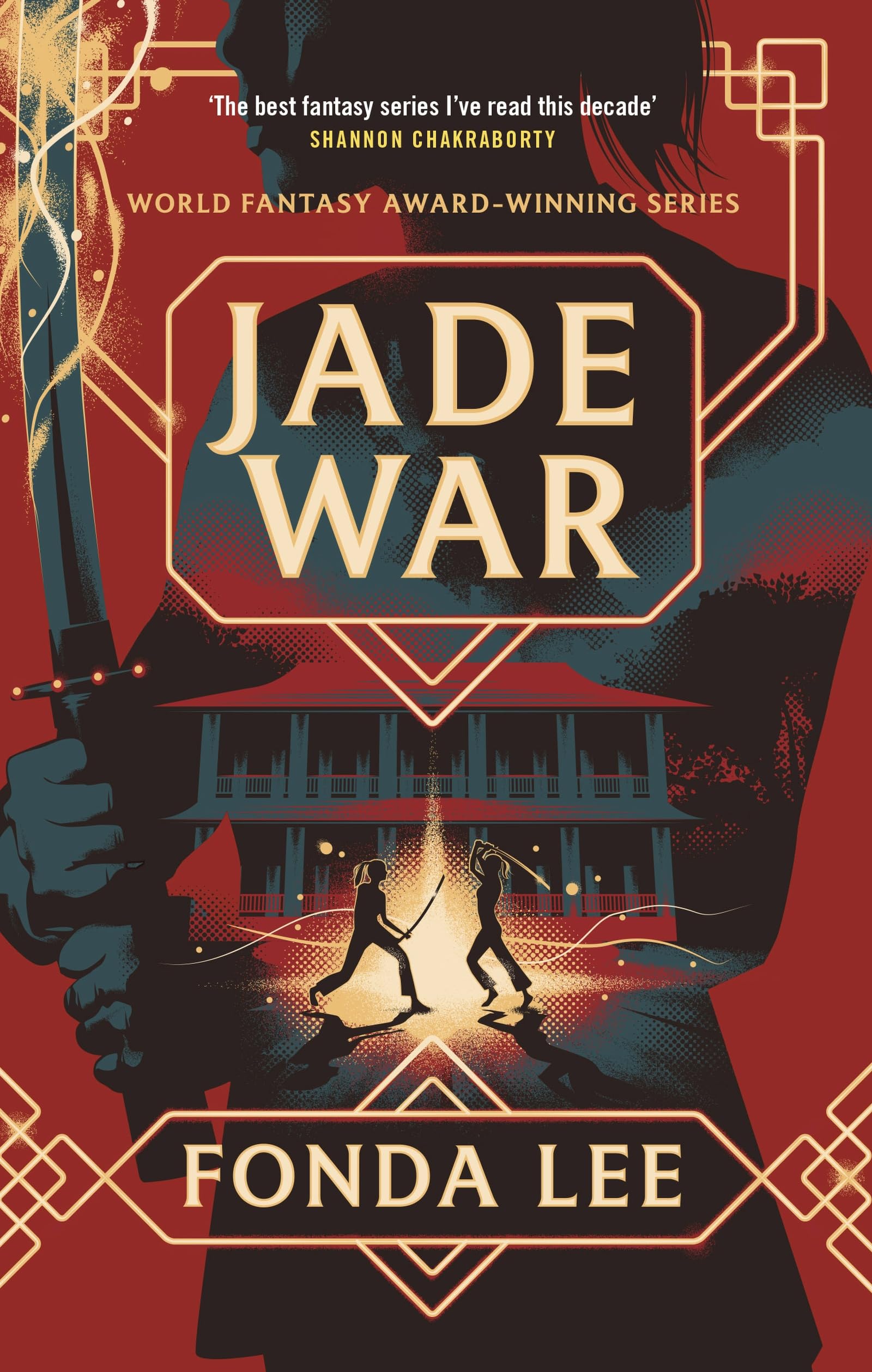 Front cover of the book 'Jade War' by Fonda Lee.