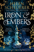 Front cover of the book 'Iron & Embers' by Helen Scheuerer.