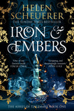 Front cover of the book 'Iron & Embers' by Helen Scheuerer.