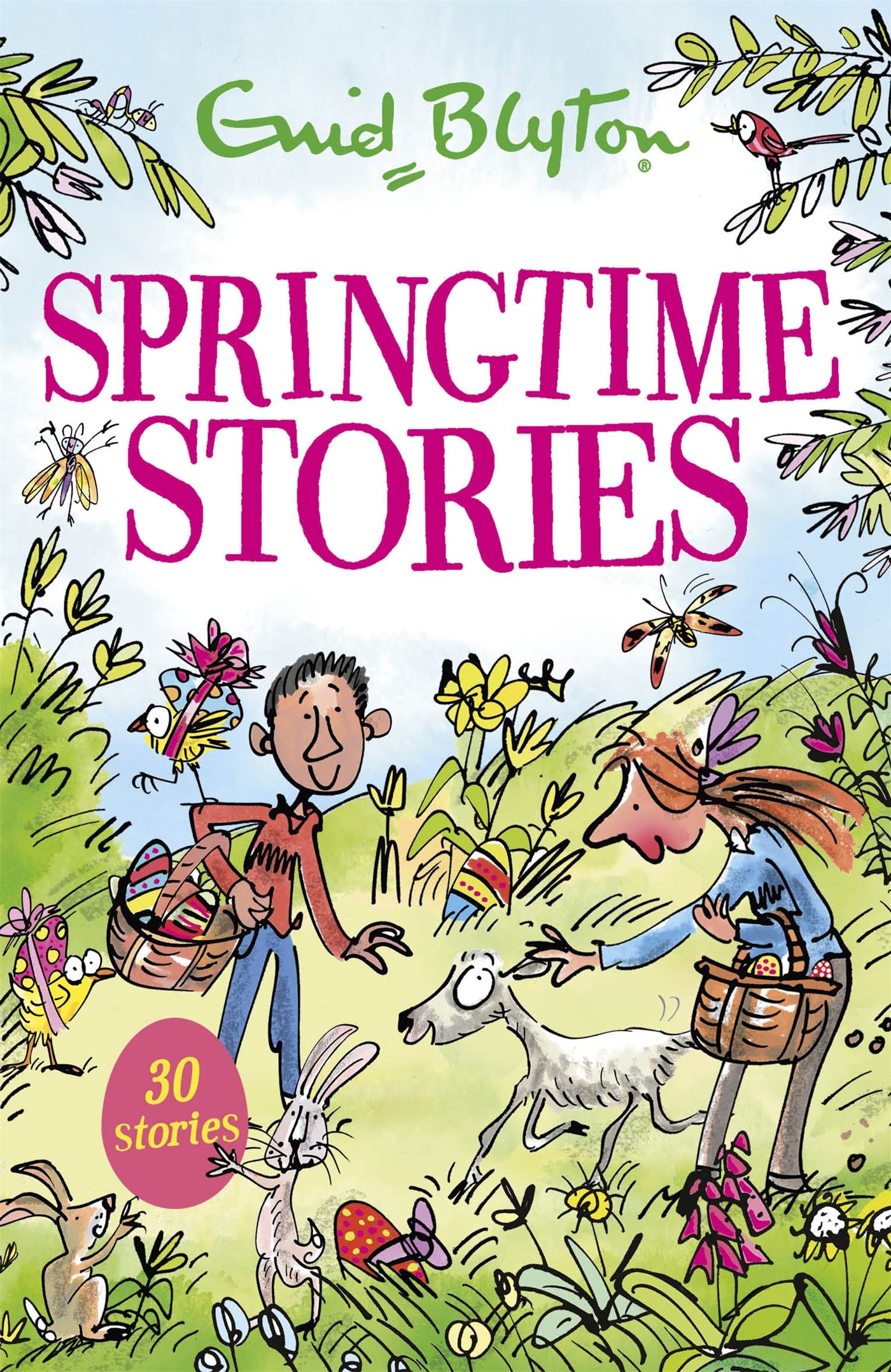 Front cover of the book 'Easter Stories: Contains 25 classic tales (Bumper Short Story Collections)' by Enid Blyton.