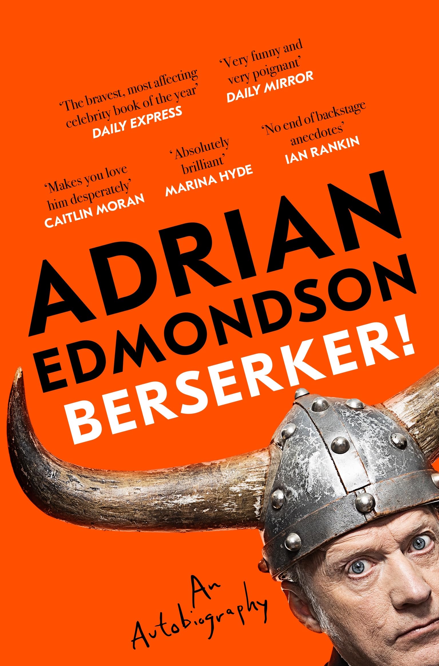 Front cover of the book 'Pan Berserker!.' by Adrian Edmondson.