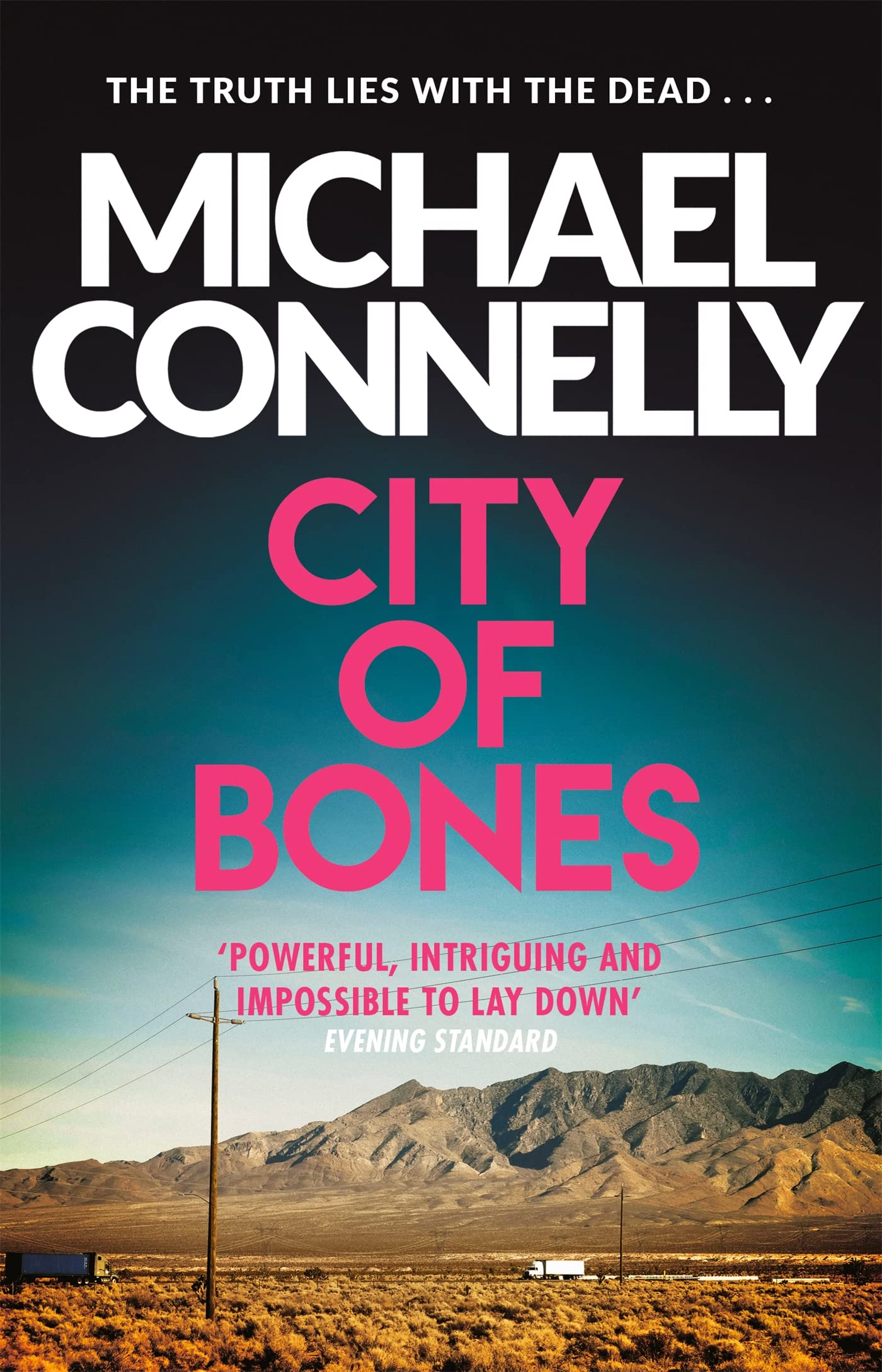 Front cover of the book 'City Of Bones' by Michael Connelly.