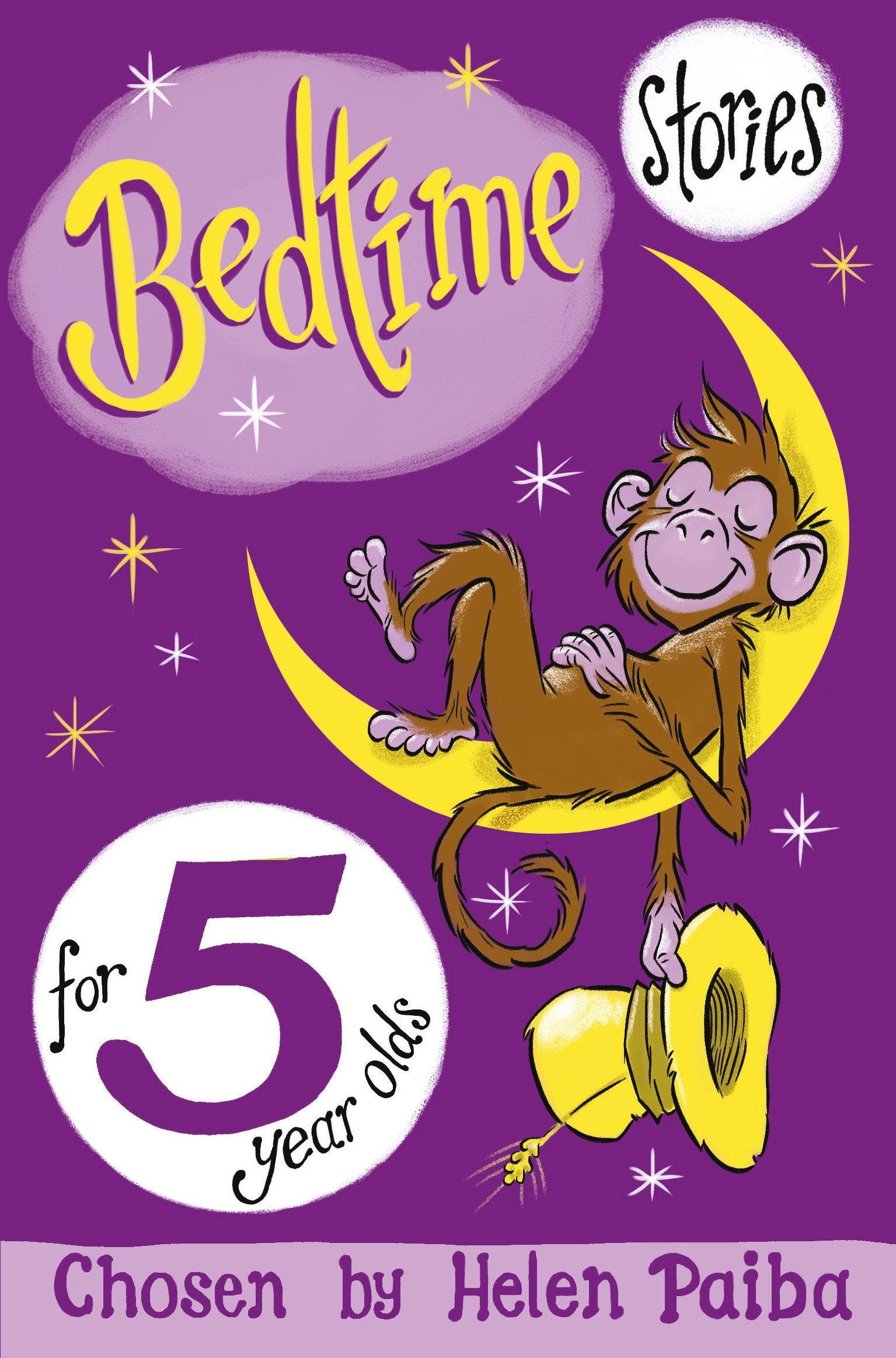 Front cover of the book 'Bedtime Stories for 5 Year Olds' by Helen Paiba.