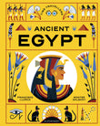 Front cover of the book 'Time Travellers: Ancient Egypt: the perfect gift for budding historians' by Francisco Llorca.