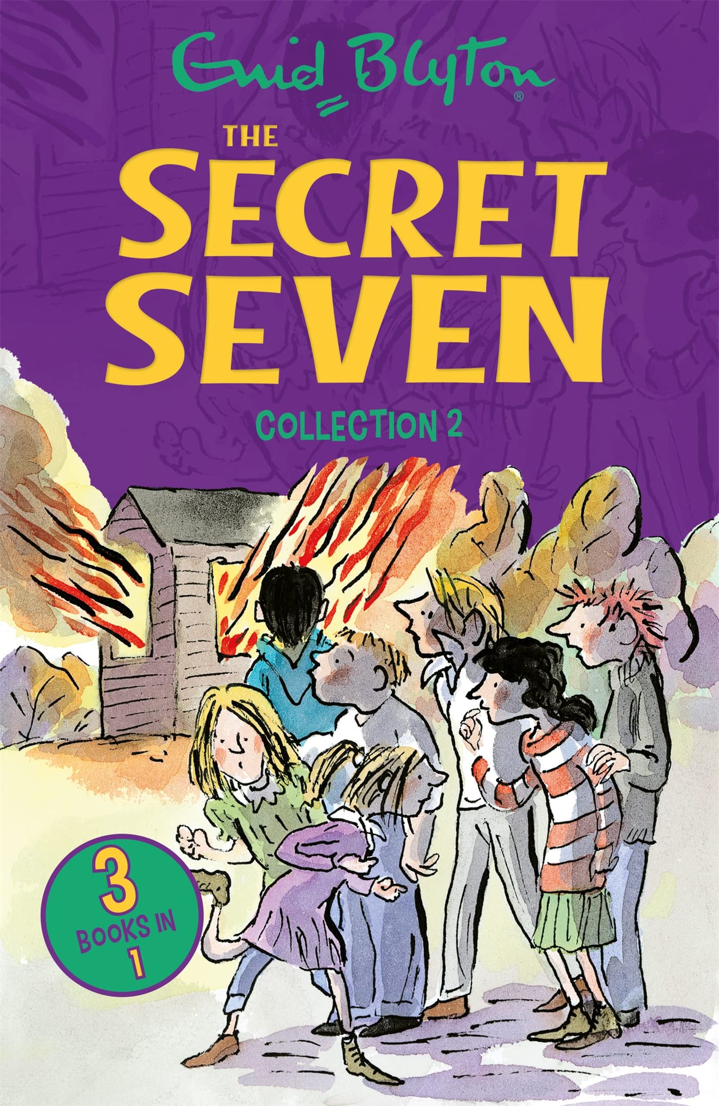Front cover of the book 'The Secret Seven Collection 2: Books 4-6 (Secret Seven Collections and Gift books)' by Enid Blyton.