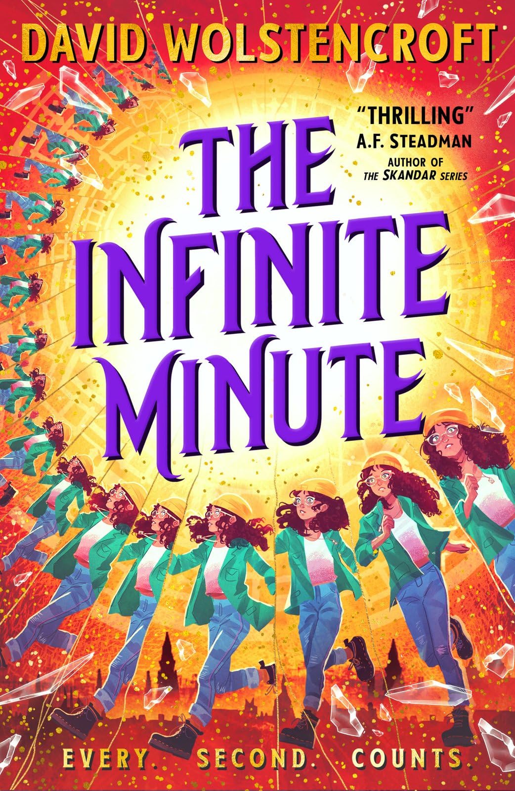 Front cover of the book 'THE INFINITE MINUTE (THE MAGIC HOUR 2)' by David Wolstencroft.