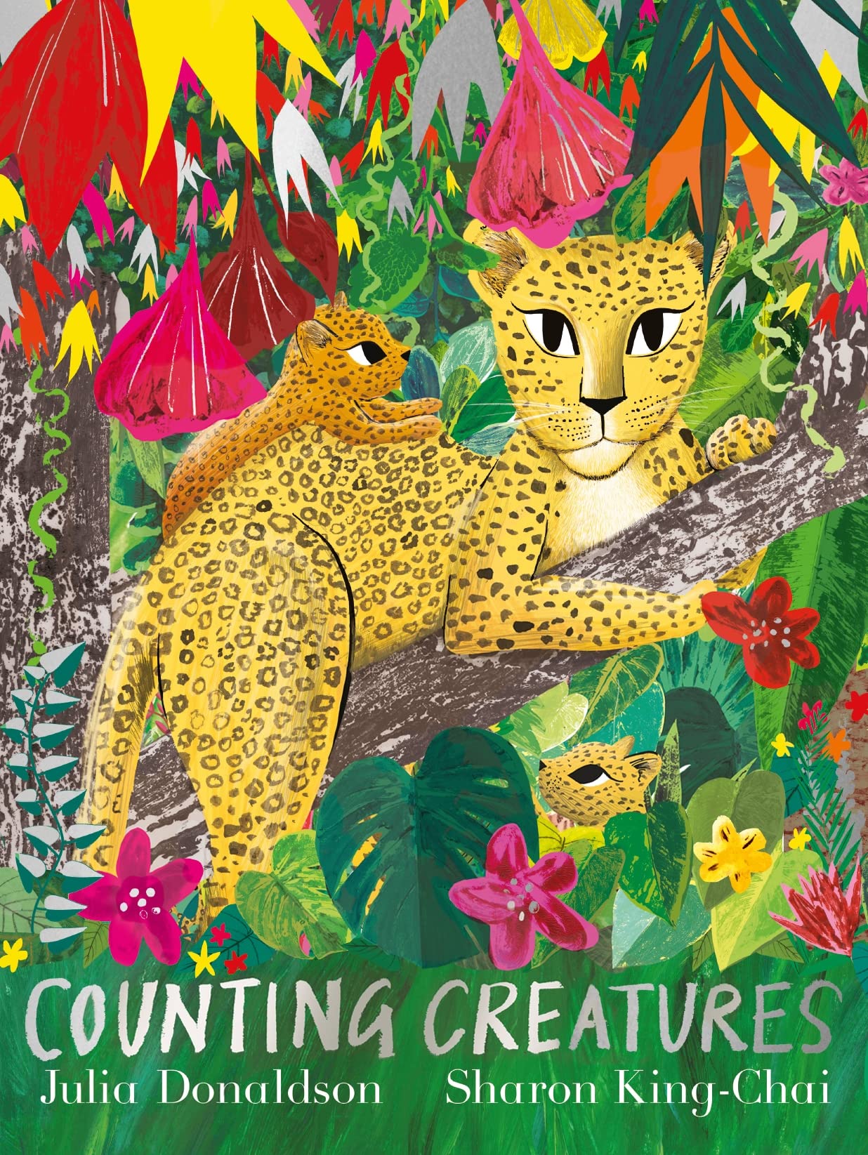 Front cover of the book 'Counting Creatures' by Julia Donaldson.