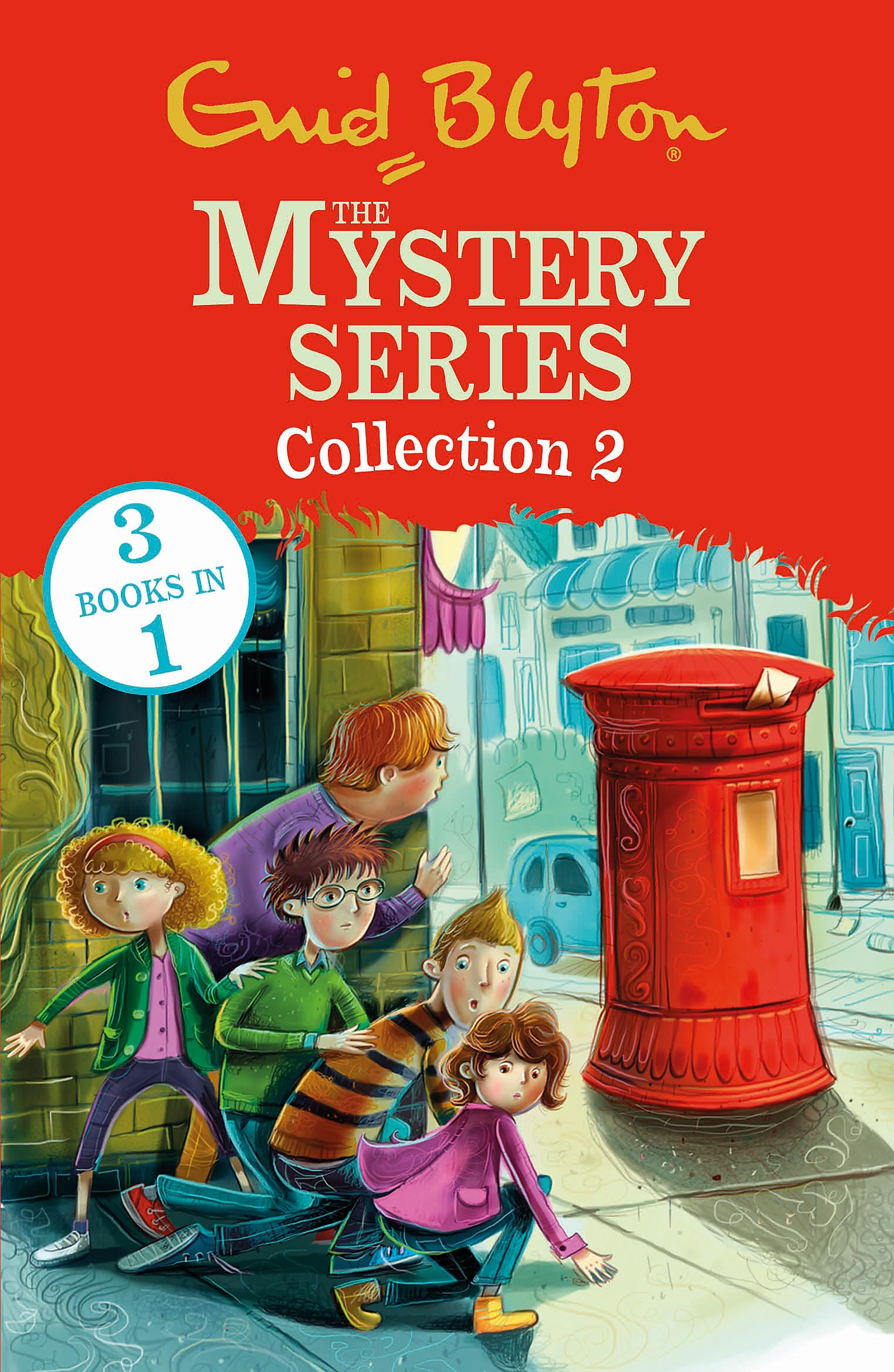 Front cover of the book 'The Mystery Series: The Mystery Series Collection 2: Books 4-6' by Enid Blyton.