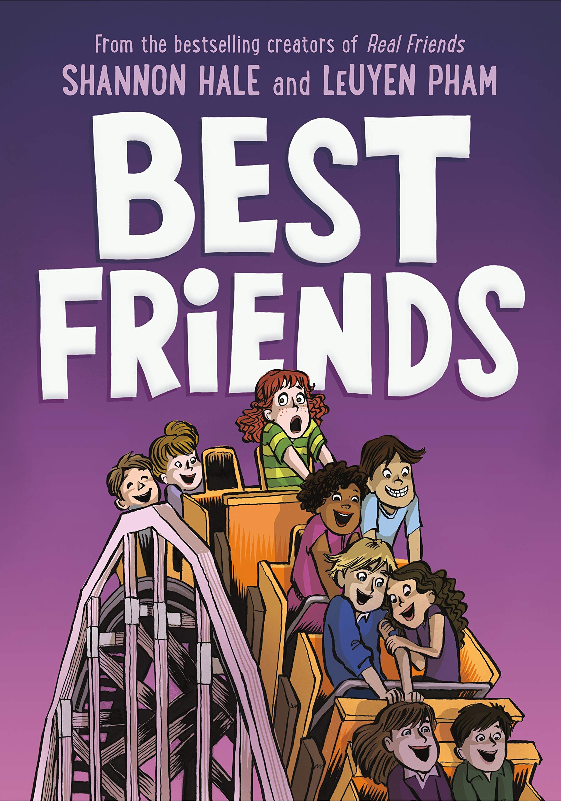 Front cover of the book 'Best Friends (Real Friends, 2)' by Shannon Hale.