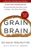 Front cover of the book 'Grain Brain' by Perlmutter David.