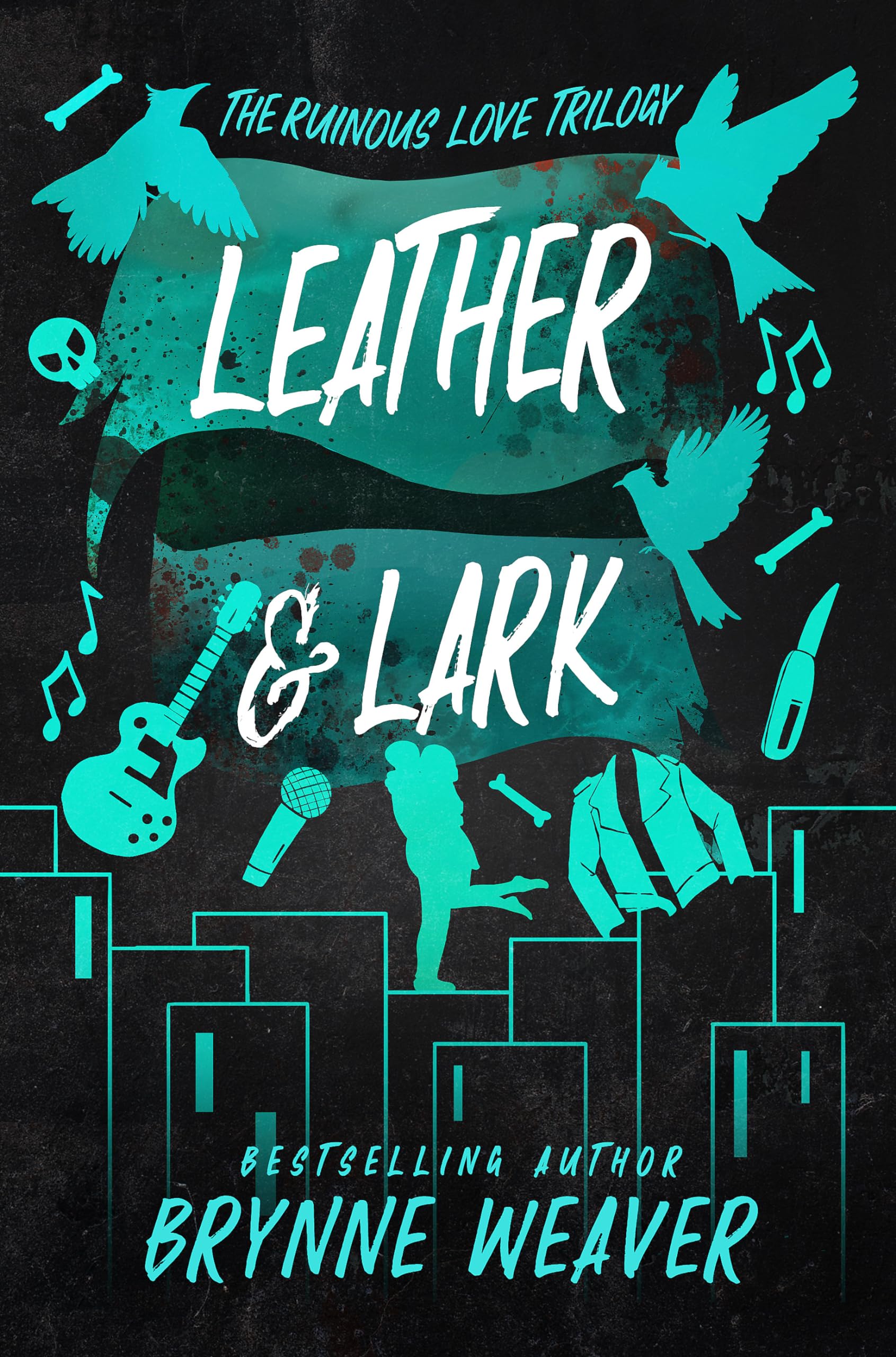 Front cover of the book 'Piatkus Books Leather Lark.' by brynne weaver.