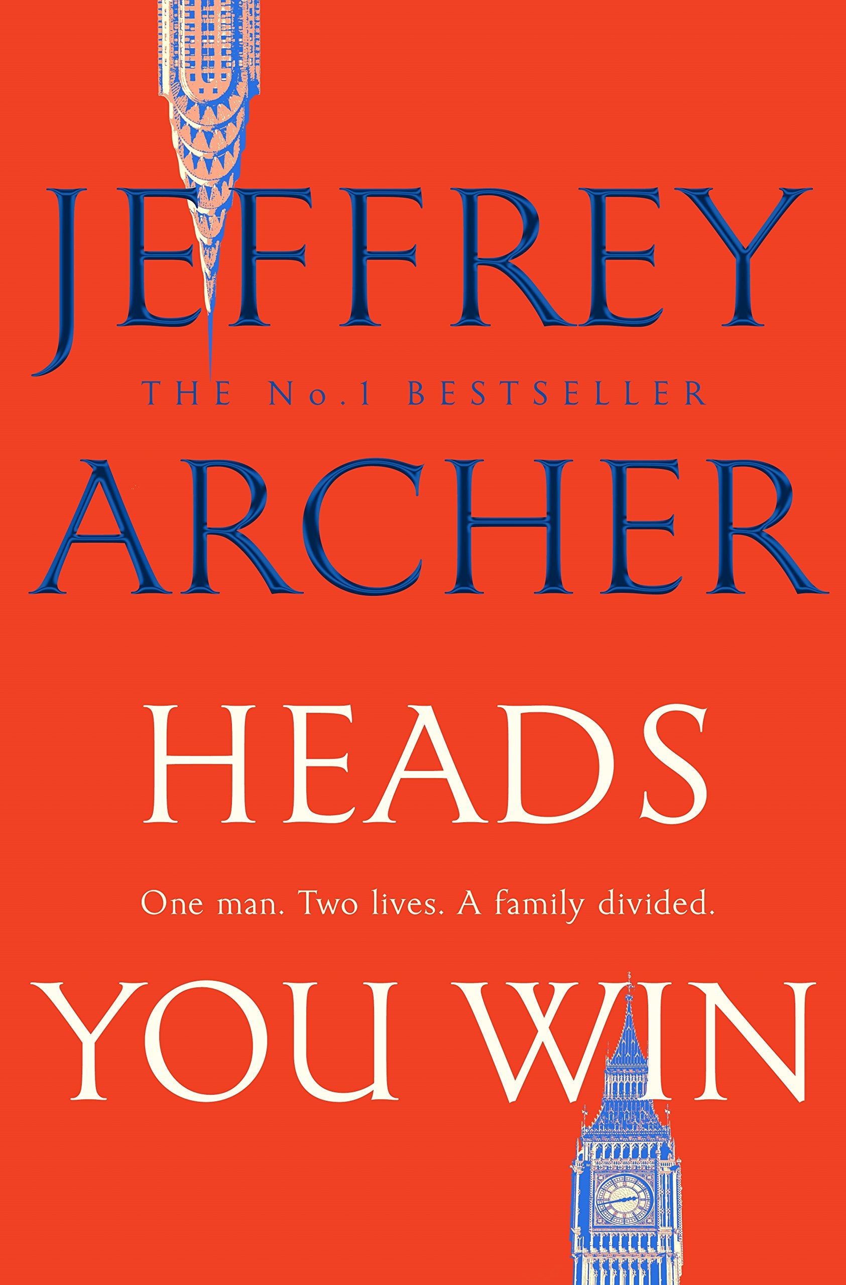 Front cover of the book 'Heads You Win' by Jeffrey Archer.