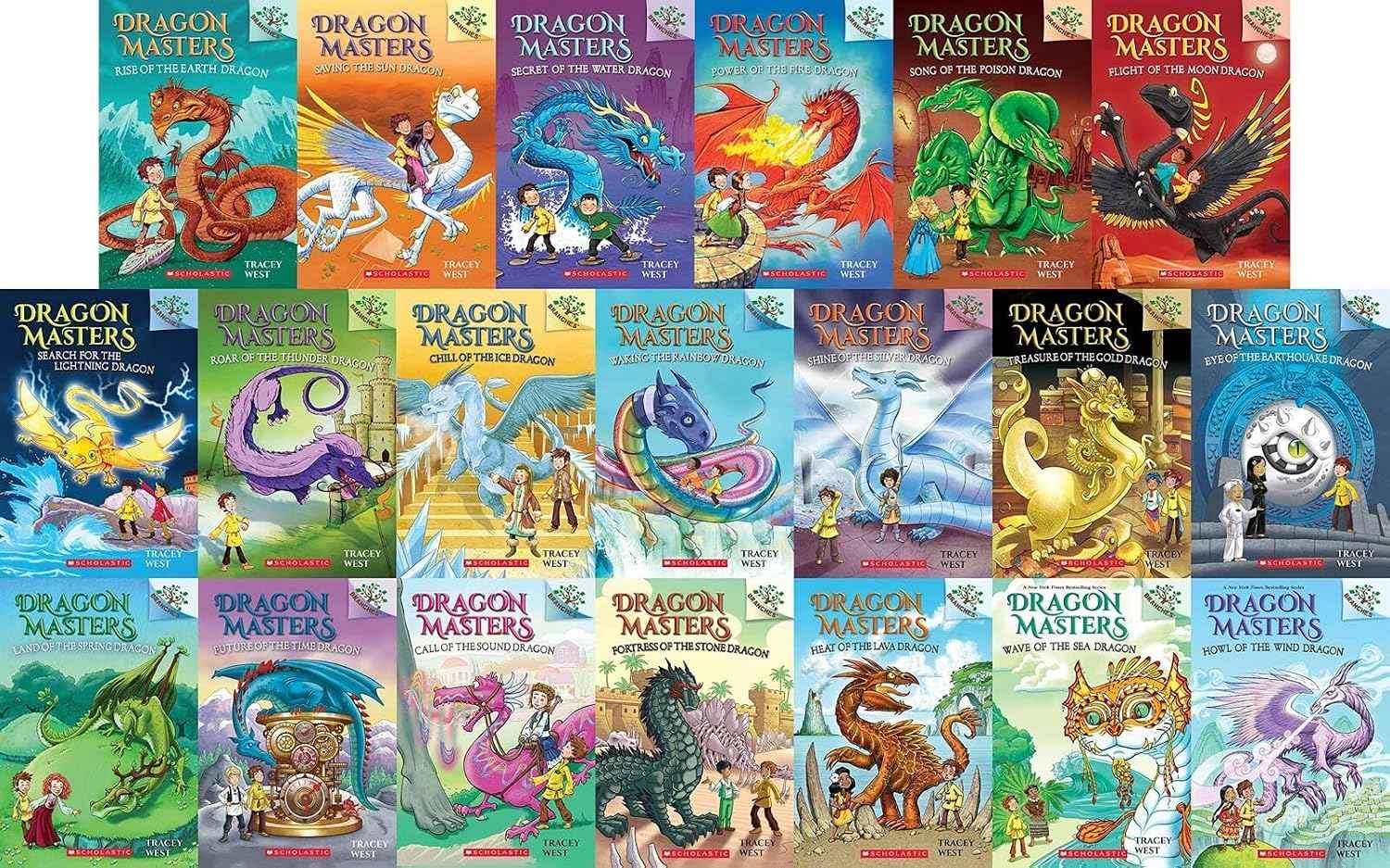Dragon Masters Series Set (Books 1-20)
