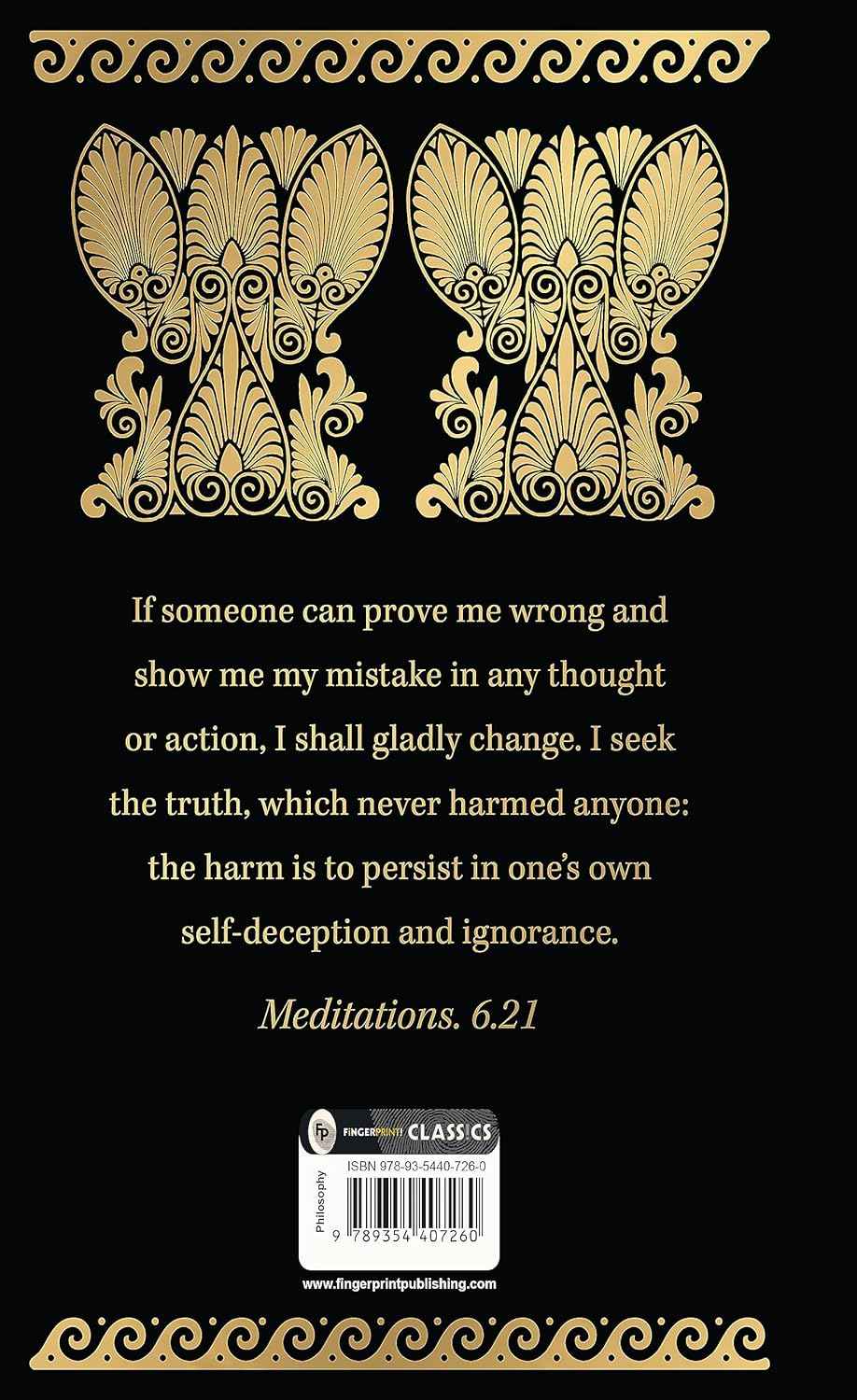 Meditations Deluxe Hardbound Edition Hardcover