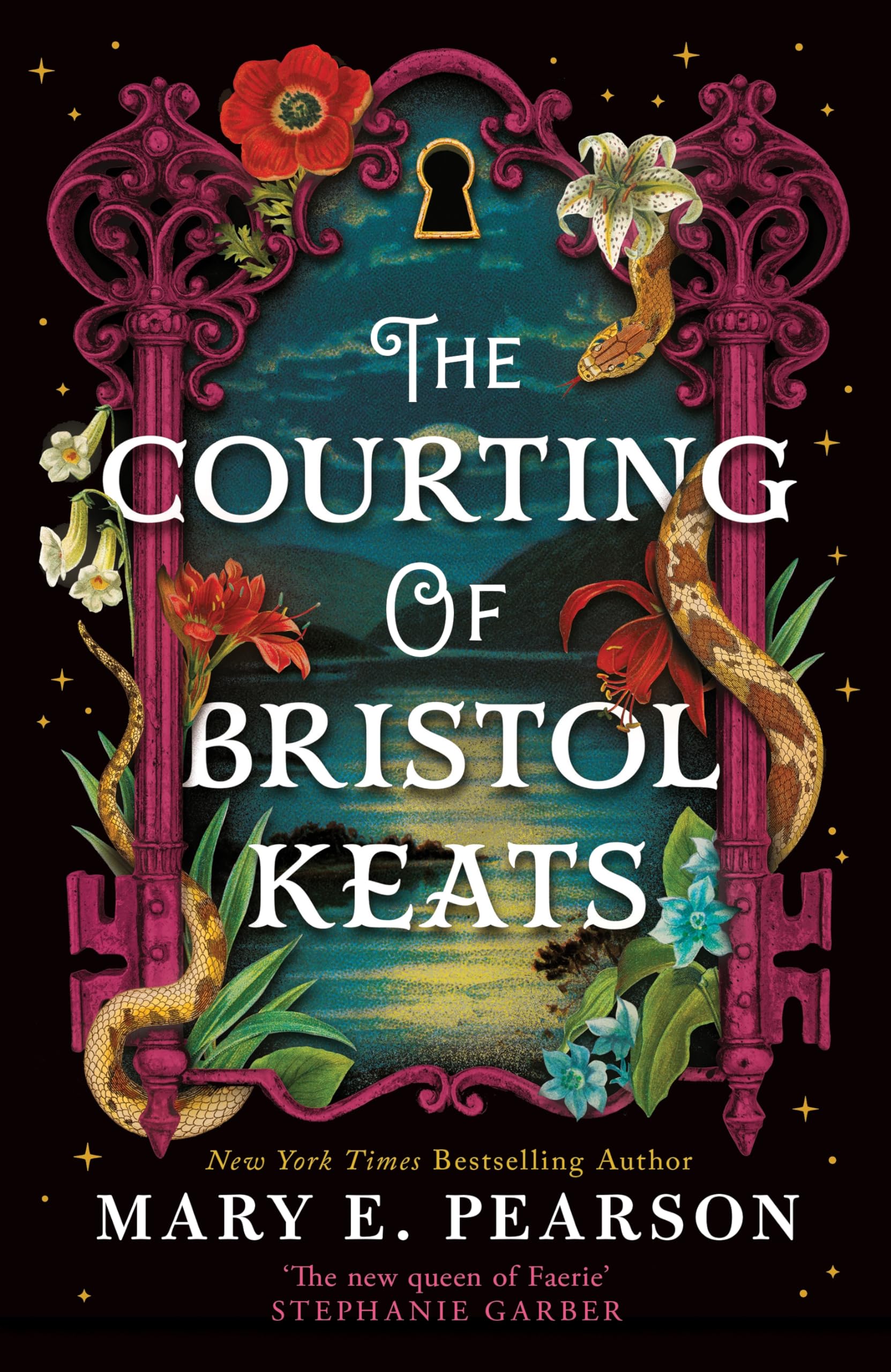 Front cover of the book 'The Courting of Bristol Keats' by Mary E Pearson.