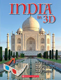 Front cover of the book 'India In 3D' by Scholastic India.