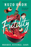 Front cover of the book 'Futility' by Nuzo Onoh.