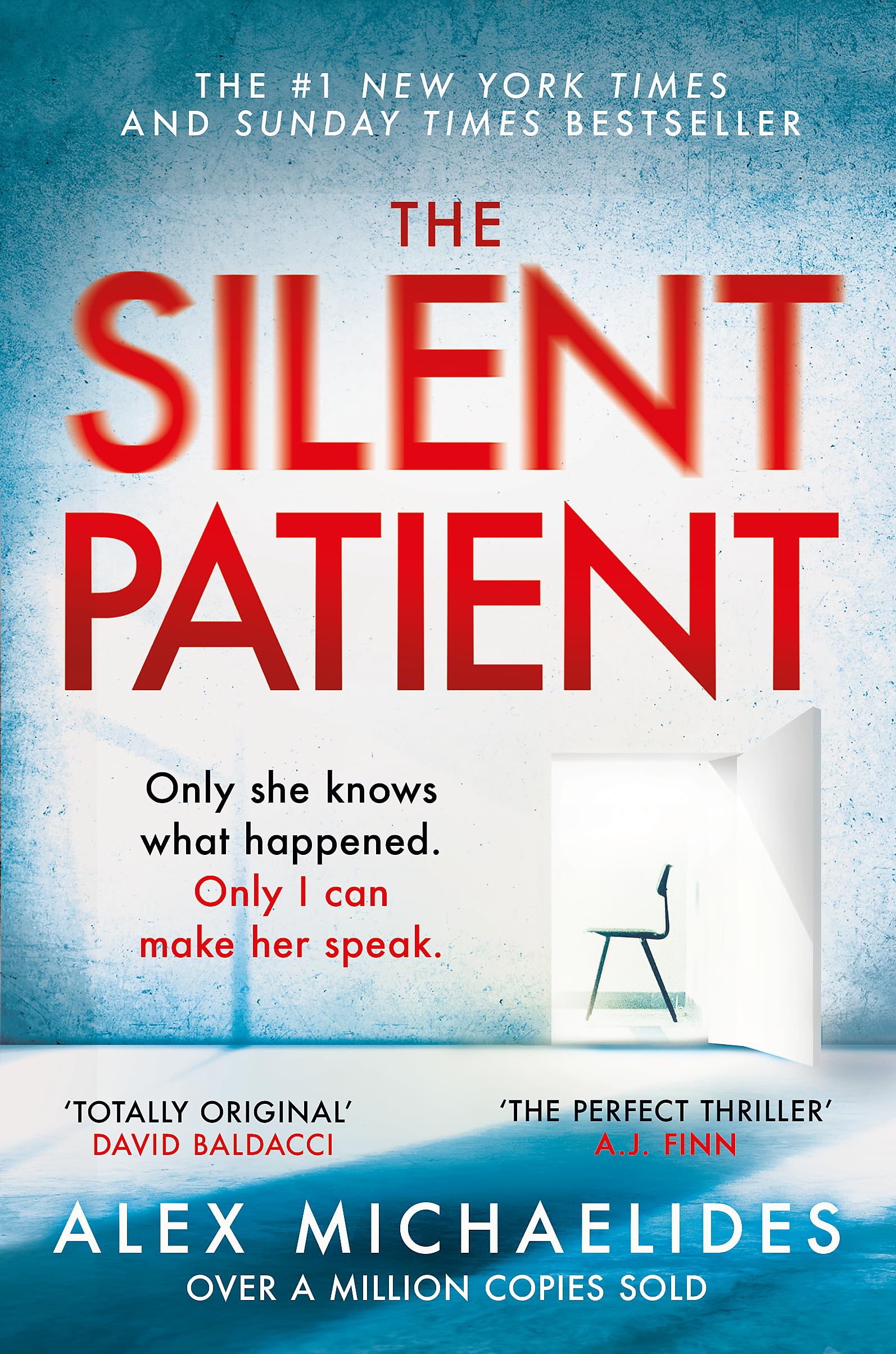 Front cover of the book 'Silent Patient' by Michaelides, Alex.