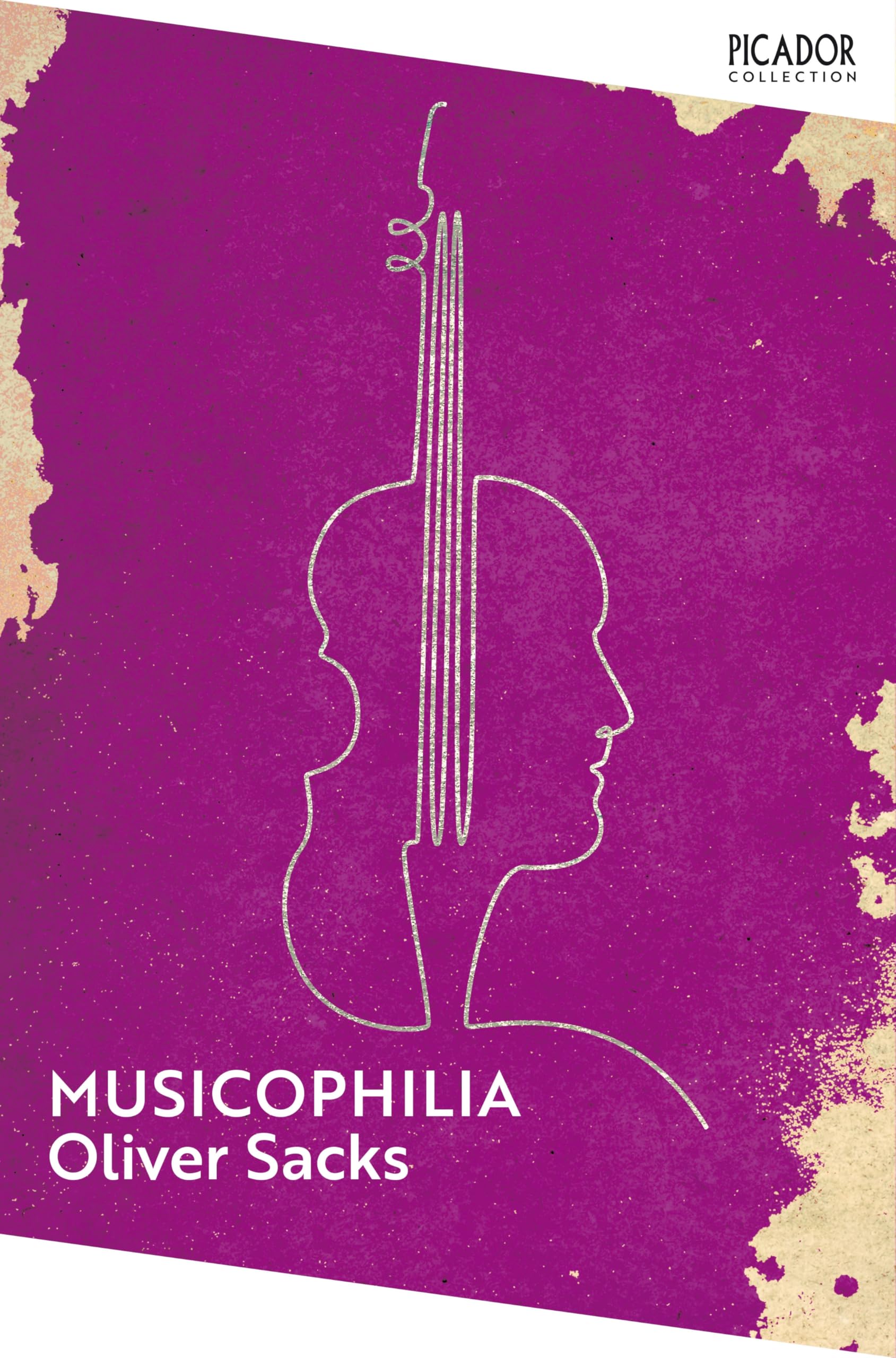 Front cover of the book 'Picador Musicophilia.' by Oliver Sacks.