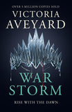 Front cover of the book 'War Storm (Red Queen 4)' by Victoria Aveyard.