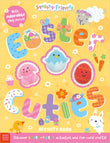 Front cover of the book 'Squishy Friends: Easter Cuties Activity Book' by Sophie Collingwood.