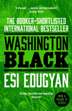 Front cover of the book 'WASHINGTON BLACK' by Esi Edugyan.