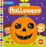 Front cover of the book 'Campbell Books Busy Halloween.' by Louise Forshaw.