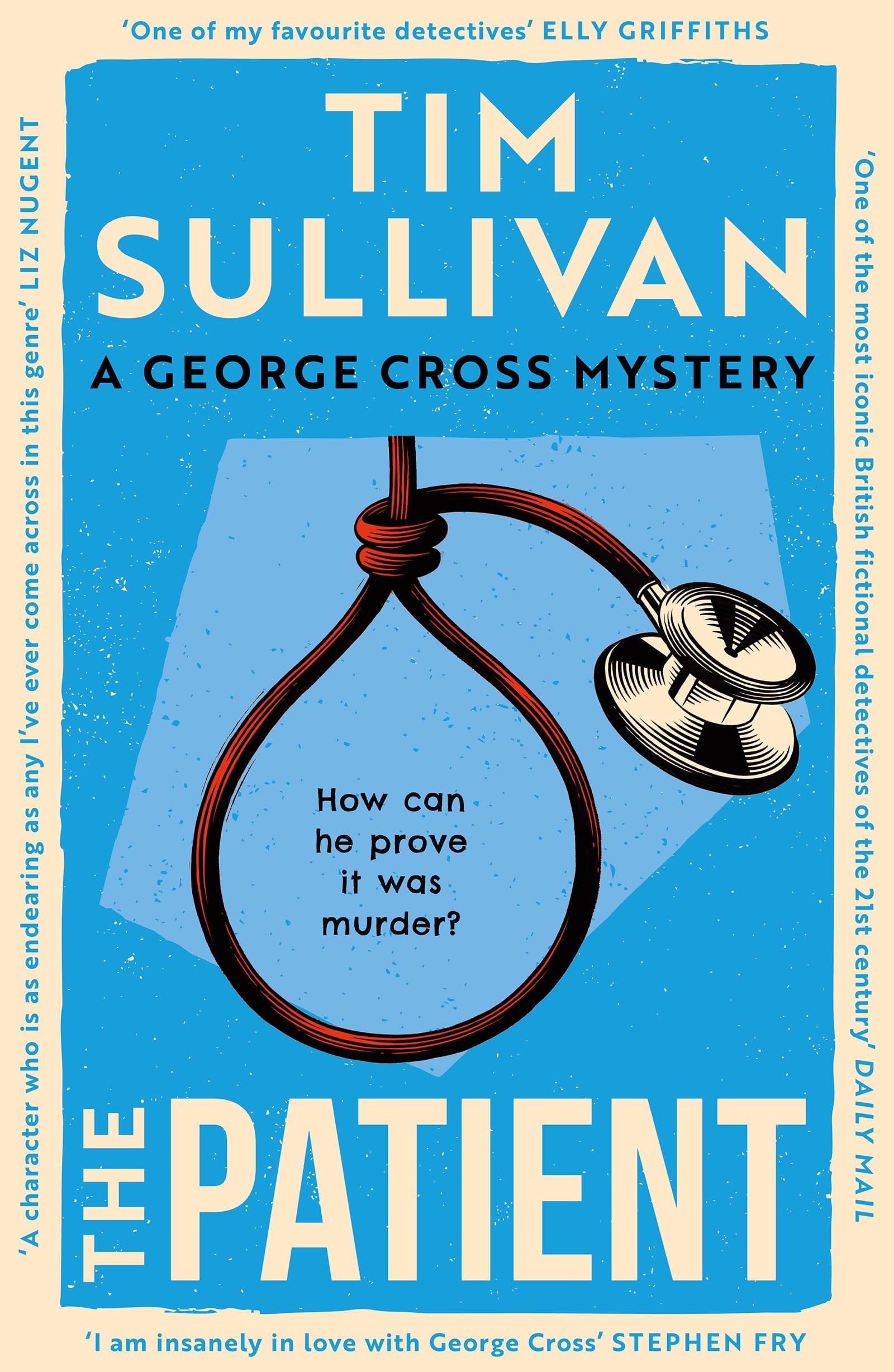 Front cover of the book 'The Patient' by Tim Sullivan.