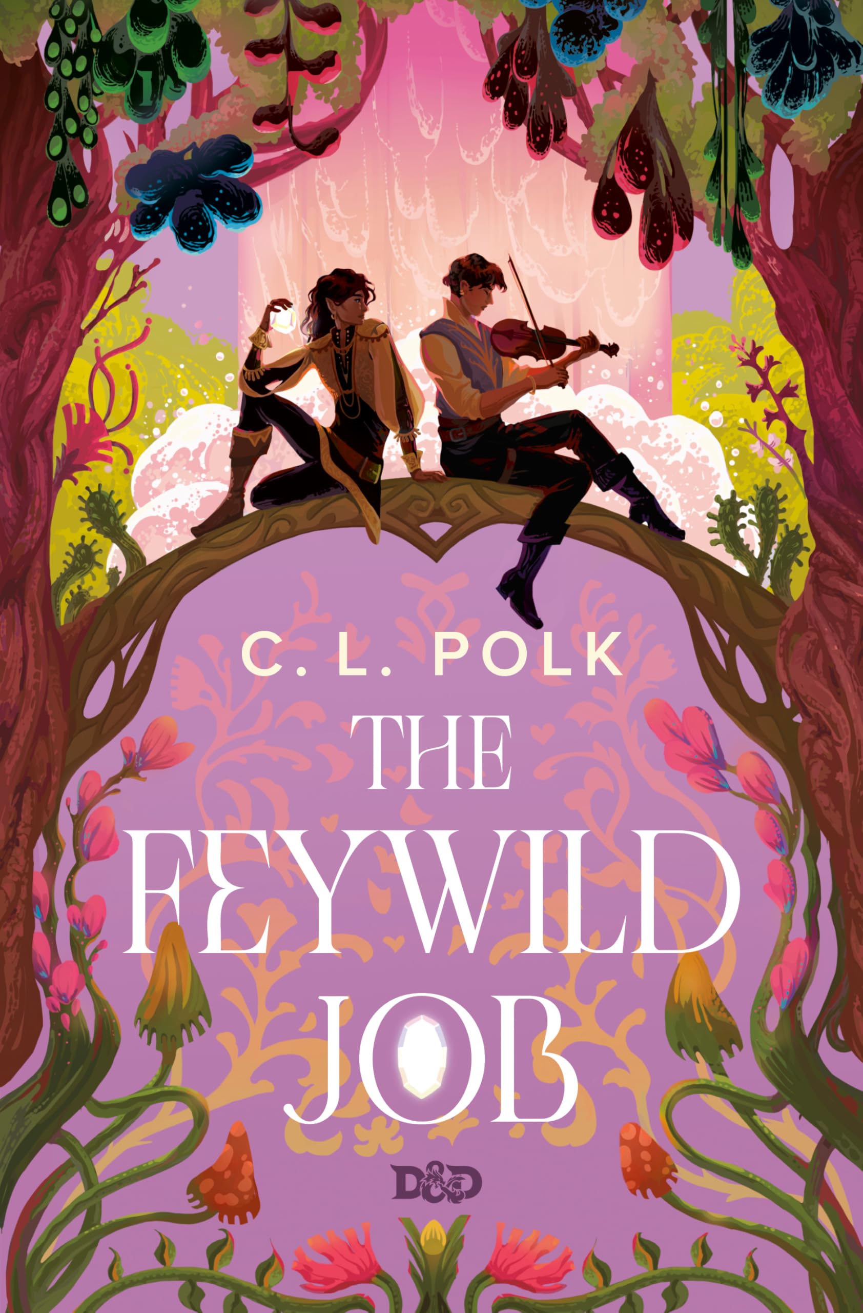 Front cover of the book 'The Feywild Job (Dungeons & Dragons)' by C. L. Polk.