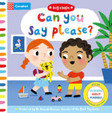 Front cover of the book 'Can You Say Please?: Learning About Manners (Big Steps)' by Marion Cocklico.