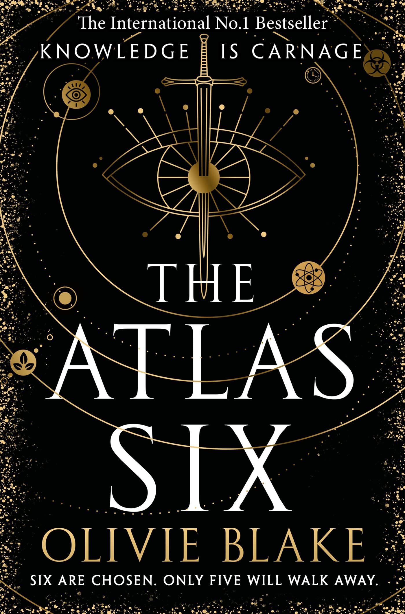 Front cover of the book 'The atlas six' by Olivie Blake.