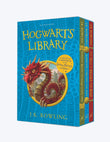 Front cover of the book 'The Hogwarts Library Box Set: by J.K. Rowling' by J K Rowling.