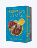 Front cover of the book 'The Hogwarts Library Box Set: by J.K. Rowling' by J K Rowling.