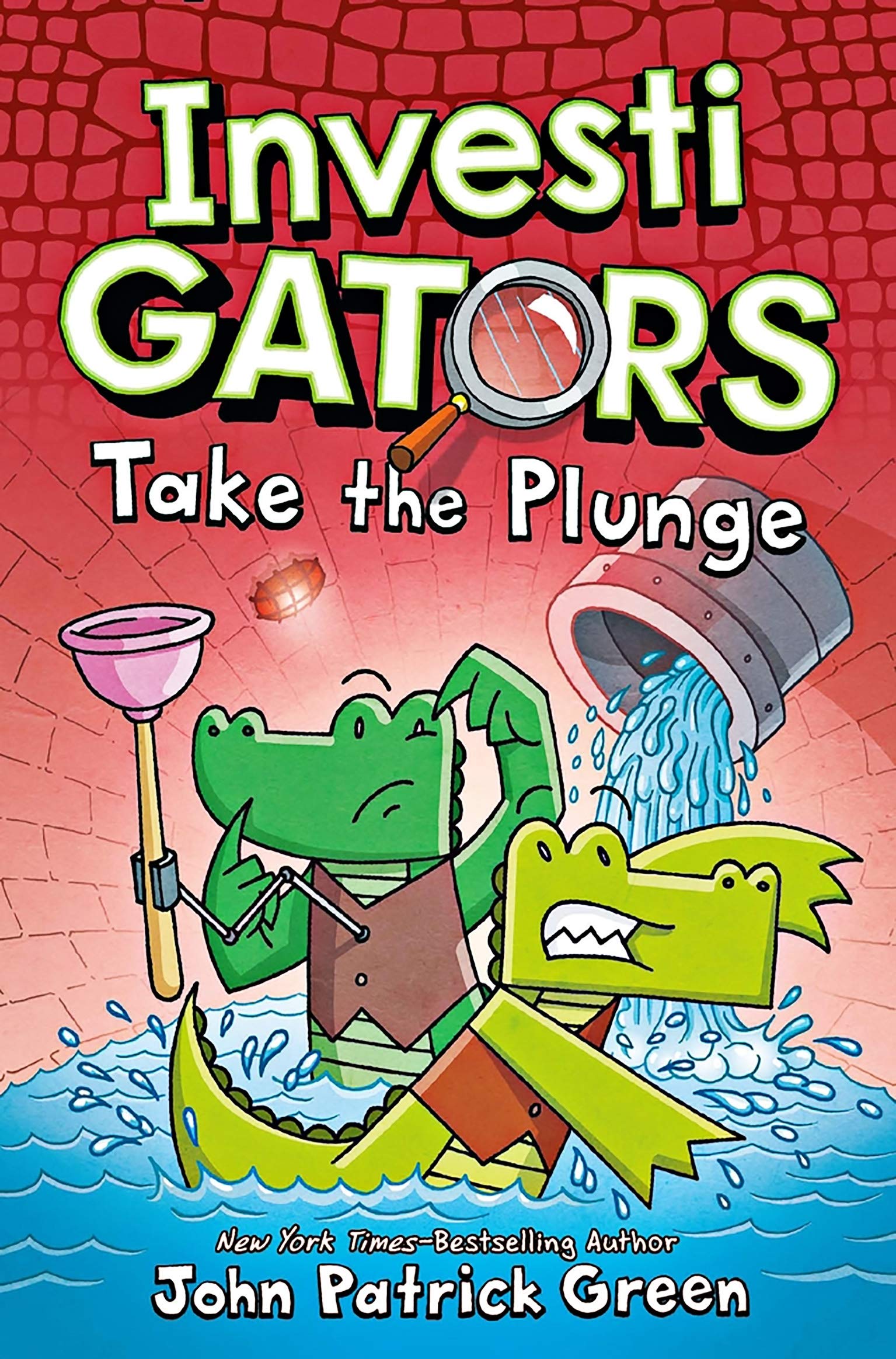 Front cover of the book 'Investigators: Take the Plunge (International Edition)' by John Patrick Green.