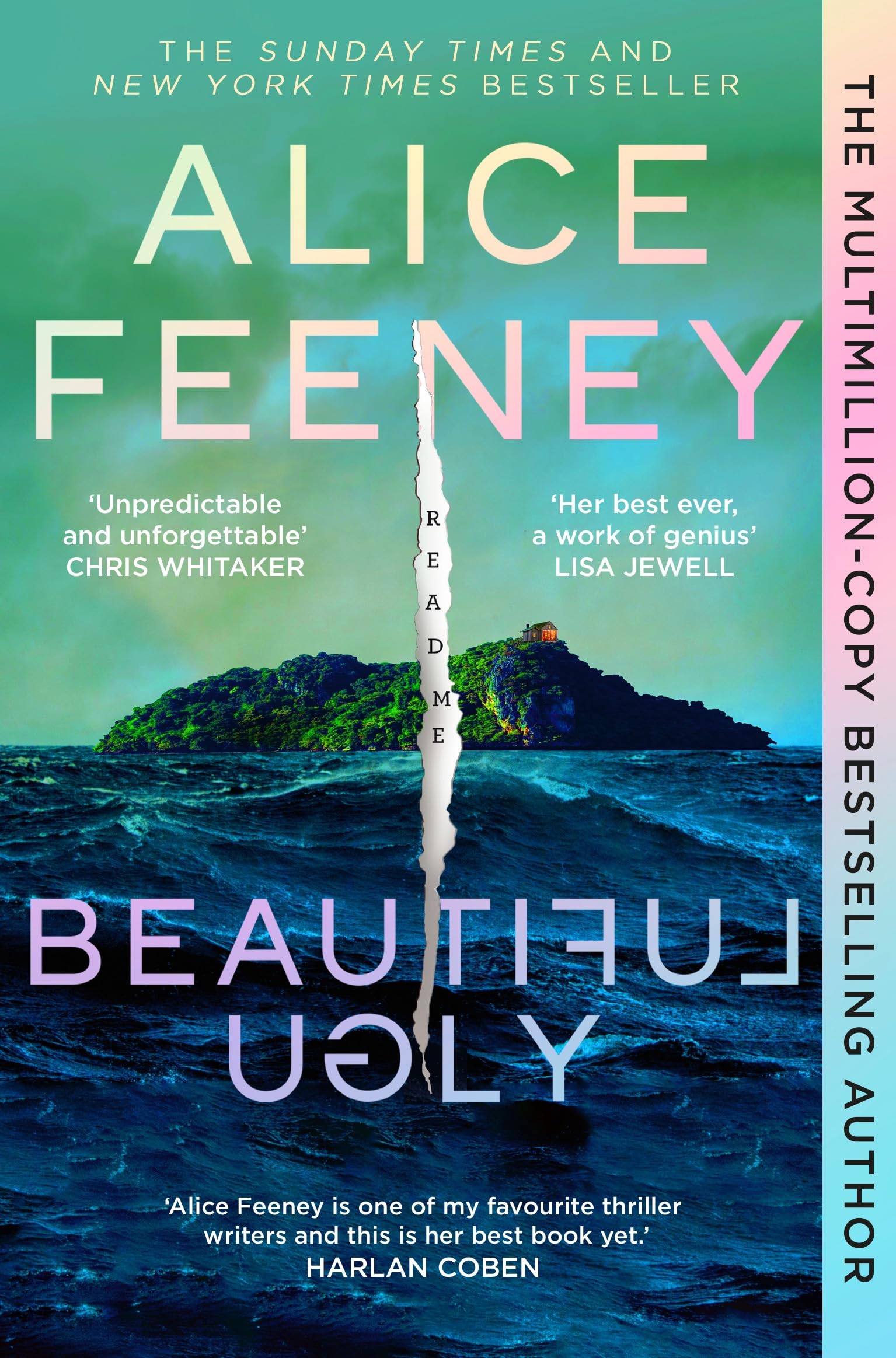 Front cover of the book 'Beautiful ugly (International Edition)' by Alice Feeney.