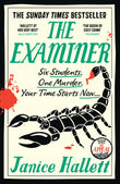 Front cover of the book 'The examiner' by Janice Hallett.