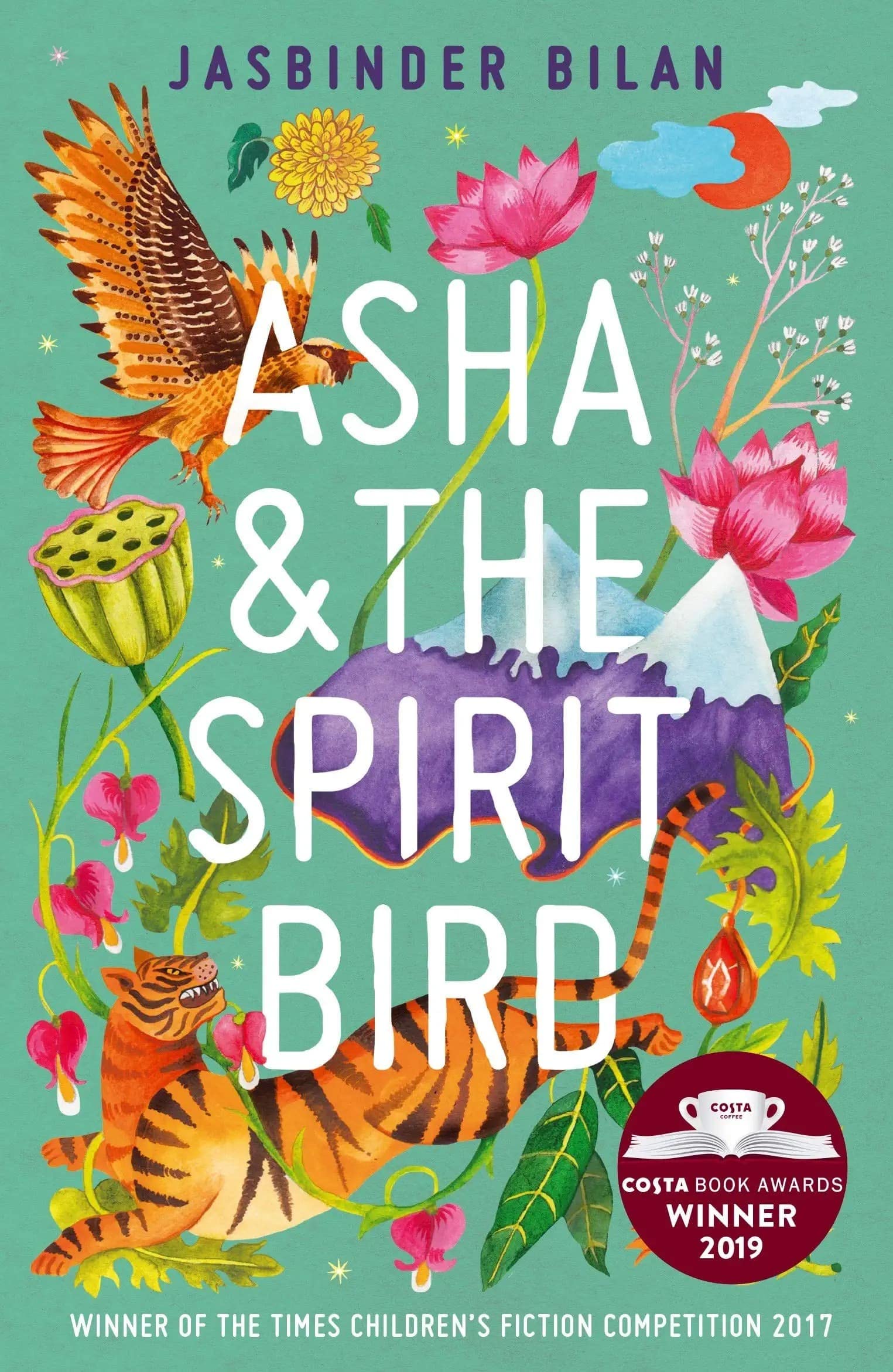 Front cover of the book 'Asha And The Spirit Bird' by Jasbinder Bilan.