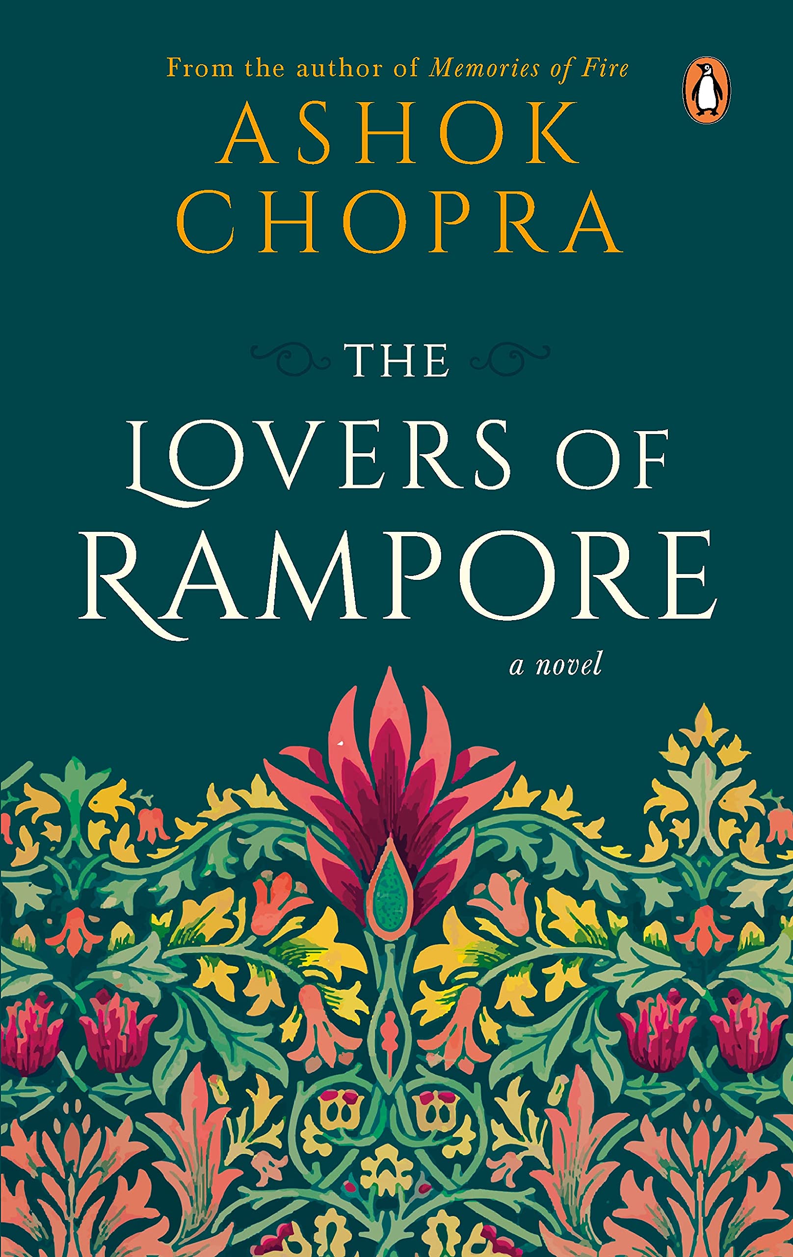 Front cover of the book 'The Lovers of Rampore' by Ashok Chopra.