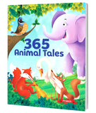 Front cover of the book '365 Animal Tales' by Pegasus.