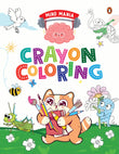 Front cover of the book 'MIND MANIA: Crayon Coloring: Fun and Interactive Activity Book for PreSchool Kids, Toddlers | Includes Dot to Dot Colori' by Penguin.