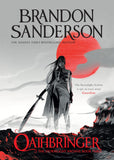 Front cover of the book 'Oathbringer: The Stormlight Archive Book Three' by Brandon Sanderson.