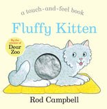 Front cover of the book 'Fluffy Kitten' by Rod Campbell.