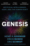 Front cover of the book 'Genesis: Artificial Intelligence, Hope, and the Human Spirit' by Henry A Kissinger, Craig Mundie and Eric Schmidt.