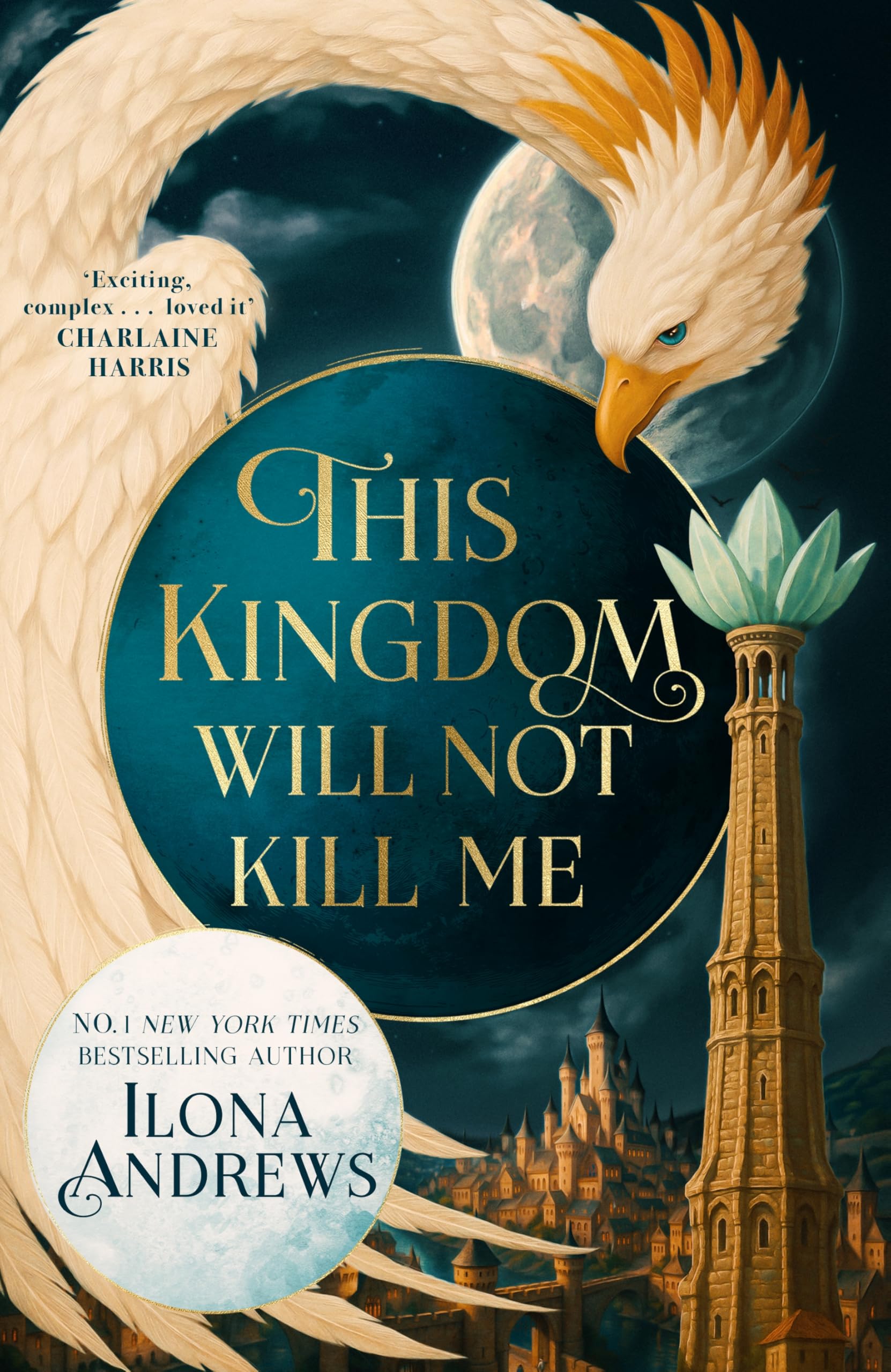 Front cover of the book 'This Kingdom Will Not Kill Me (International Edition)' by Ilona Andrews.