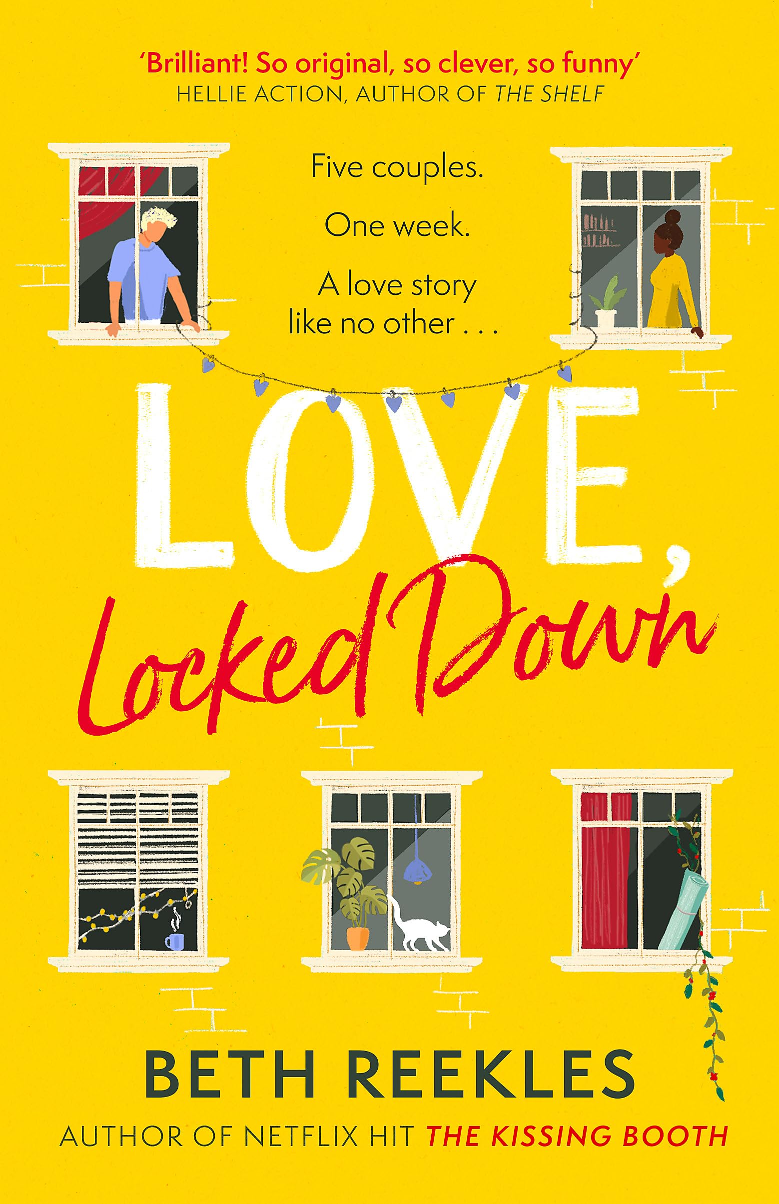 Front cover of the book 'Love, locked down' by Beth Reekles.