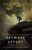 Front cover of the book 'Network Effect (The Murderbot Diaries, 5)' by Martha Wells.