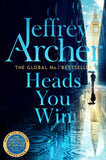 Front cover of the book 'Heads You Win' by Jeffrey Archer.