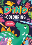 Front cover of the book 'Dino Colouring' by Parragon Publishing.