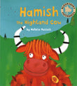Front cover of the book 'Hamish the Highland Cow' by Russell, Natalie.