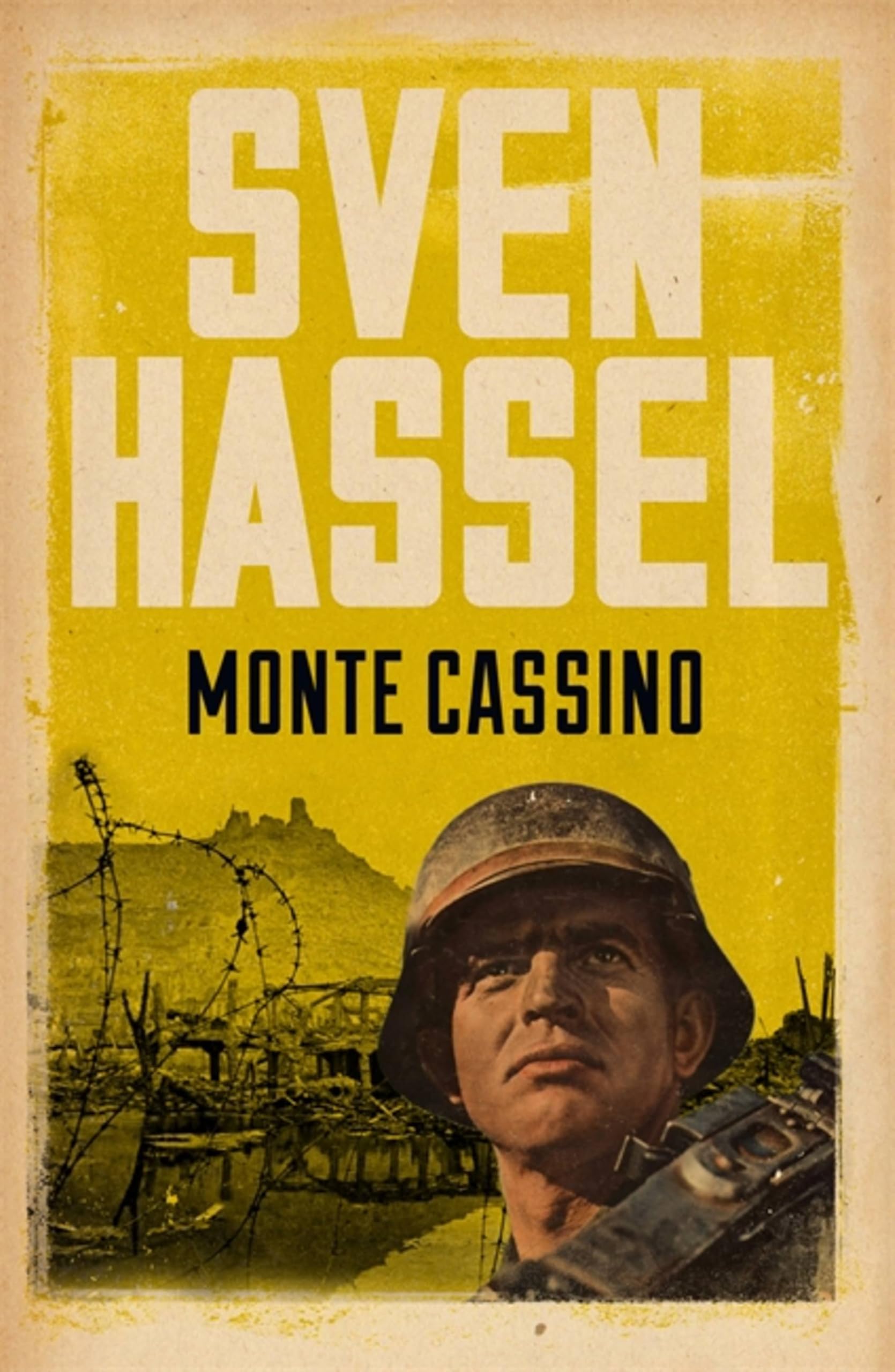 Front cover of the book 'Monte Cassino' by Hassel Sven.